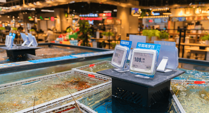 超市电子价签做防水测试案例-海瑞思科技
